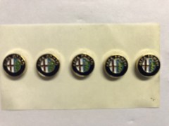 alfa badge 10mm arb10mm